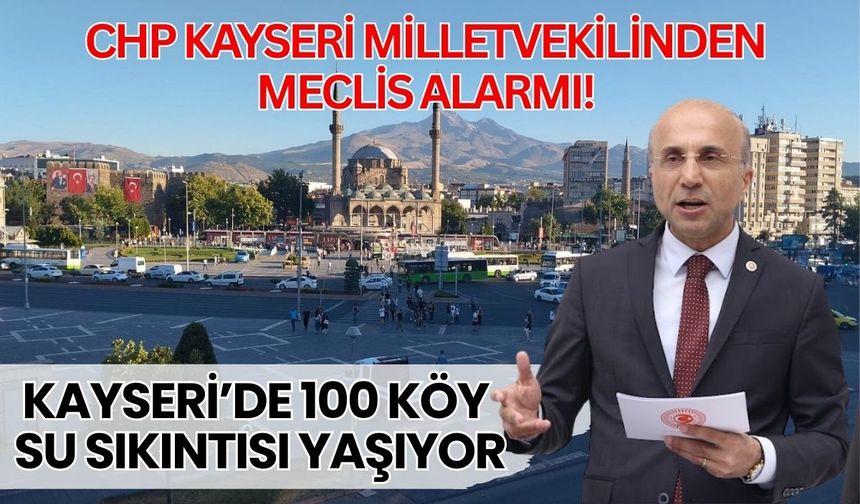 CHP’li Genç’ten Zamantı Irmağı için üç soru önergesi