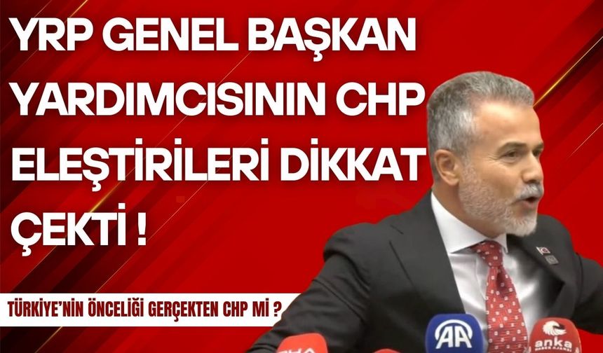 Suat Kılıç: Türkiye’nin gündemi faiz ve enflasyon mu, CHP mi?