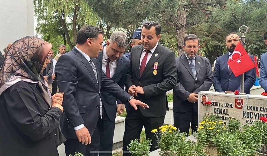 Gökmen Çiçek: Gözlerini kaybeden gazimiz Kur’an-ı Kerim’i hatmetti