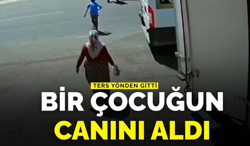 İş makinesi iki kardeşe çarptı! O anlar kameralara yansıdı