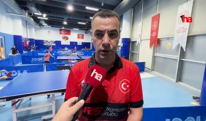 Kayseri’de masa tenisi başarısı: Dünyanın en zor üçüncü sporu