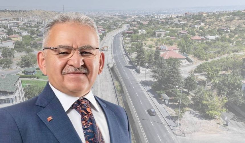 Kayseri’de trafiği rahatlatacak yolun ilk etabı tamamlandı