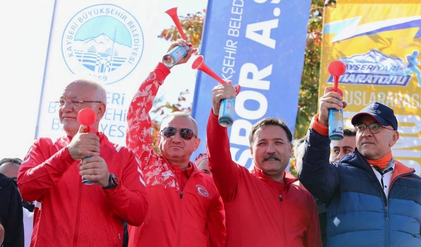 Sporun ve dayanışmanın kalbi Kayseri’de attı