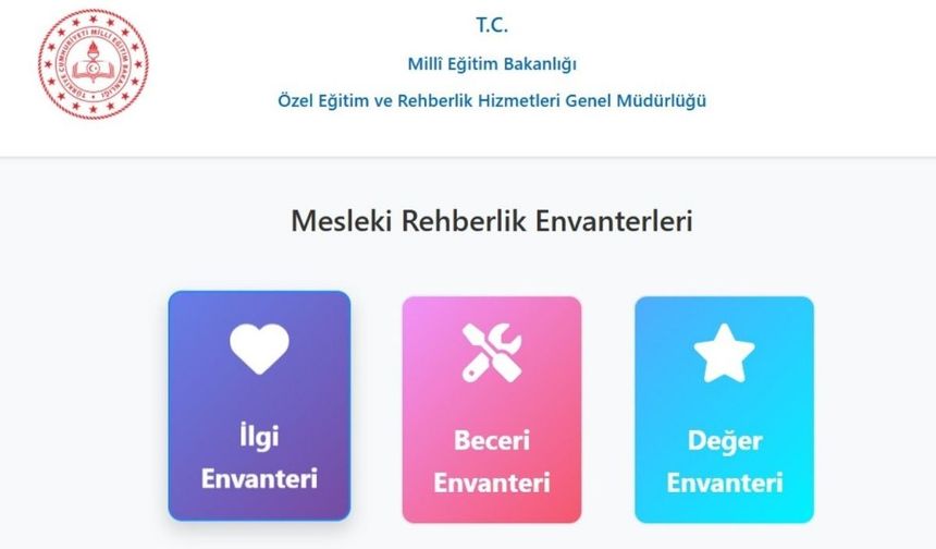Öğrencilere mesleki ilgi ve beceri envanteri uygulanacak