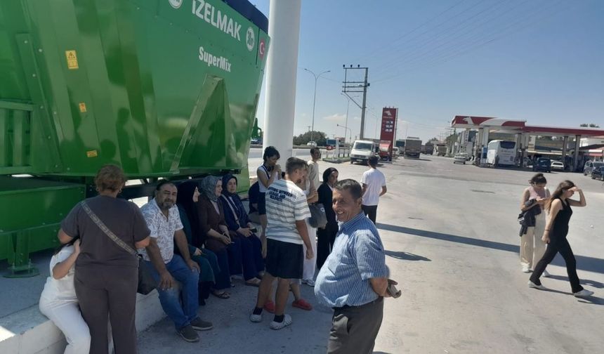 Otobüs seferi çileye döndü! Mazot bitince 40 yolcu yolda kaldı