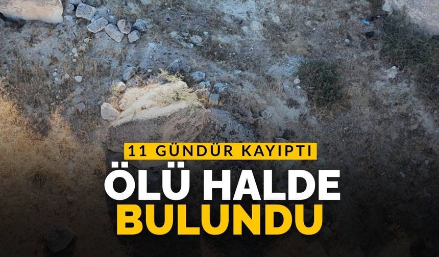 Nevşehir peribacalarında cansız bir beden bulundu