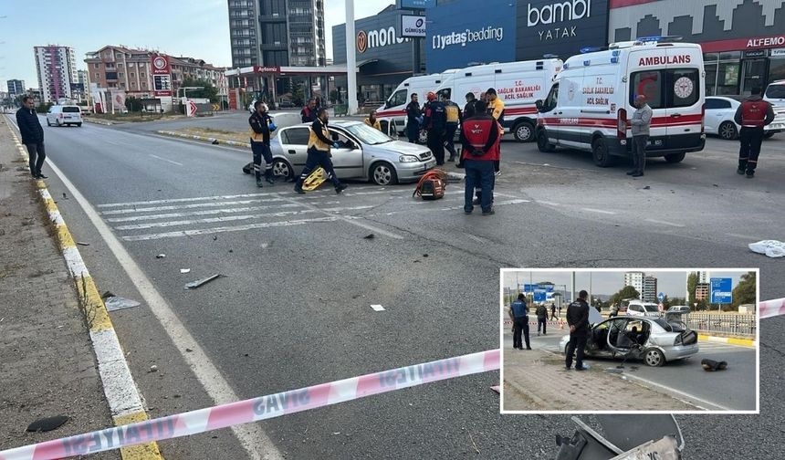 Sivas-Erzincan kara yolunda feci kaza: 1 ölü, 3 yaralı