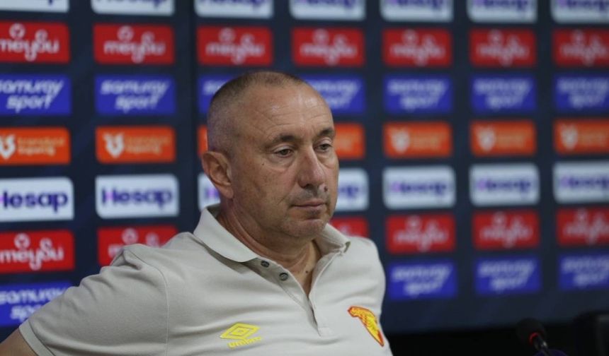 Göztepe teknik direktörü Stanimir Stoilov’dan dikkat çeken demeç