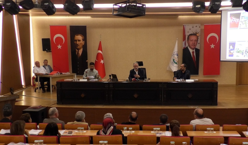 Talas Belediyesi'nde meclis toplantısı gerçekleştirildi