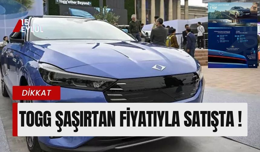 Togg T10F Türkiye’de satışta!
