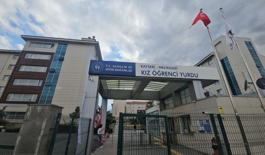 Kayseri’de yurtlar doldu taştı!