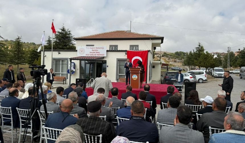 İncesu’da Rasim Ünal Aile Sağlığı merkezi hizmete girdi!