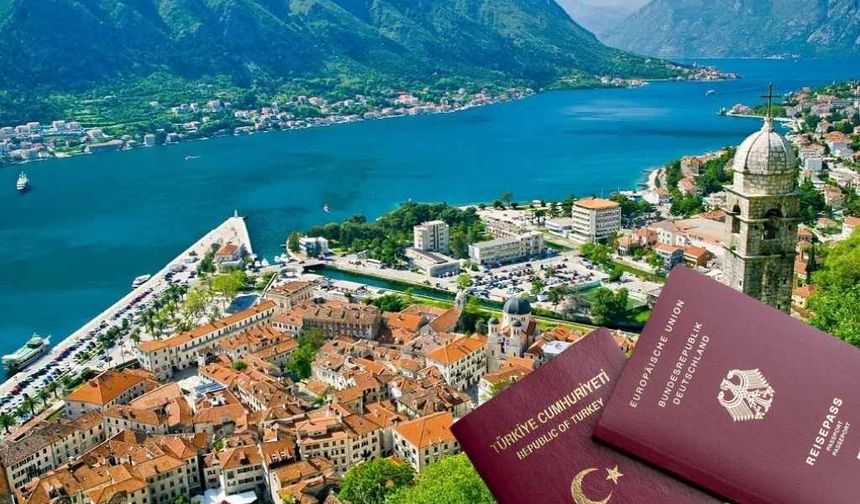 Karadağ Türklere vizesiz girişi kaldırıyor!