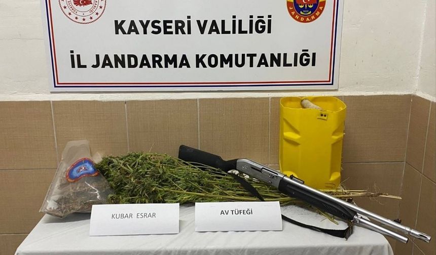 Kayseri'de Narkotik operasyonu : 640 Gram kubar ele geçirildi