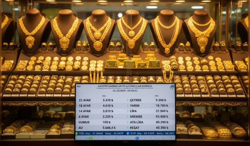 31 Ekim Altın Fiyatları!