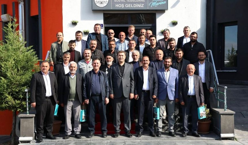 Başkan İlmek, muhtarlarla buluştu: Yeni projelerin detayları açıklandı