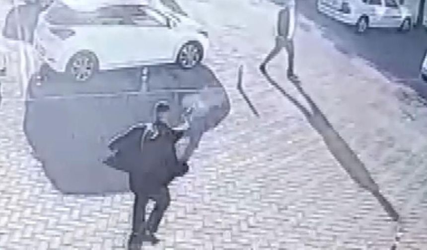 Otobüs firması sahibine tetikçi tutmuşlardı: Kanlı pusunun görüntüleri ortaya çıktı