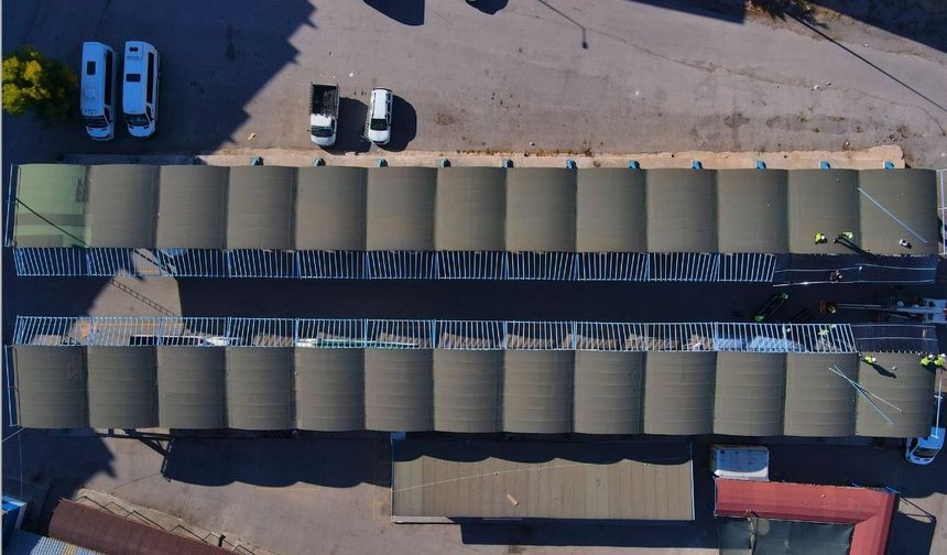 Kayseri'de orası pazar değil adeta alışveriş merkezi!