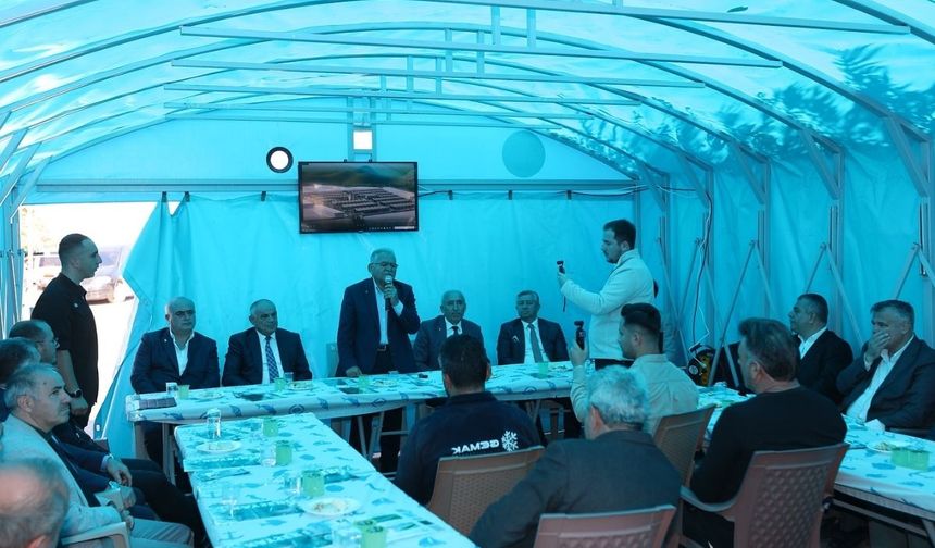 Yahyalı'da sanayide yeni dönem: Başkan Büyükkılıç esnafa moral verdi!