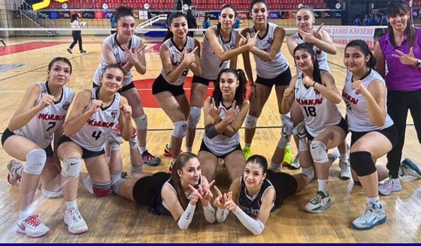 Kayseri Voleybol kulübü Tomarza Belediyespor’a şans tanımadı