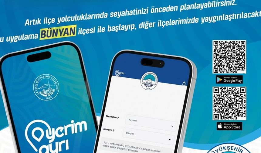 Kayseri Büyükşehir’den bir ilk daha: “Yerim ayrı” ile ulaşımda akıllı dönem başladı!