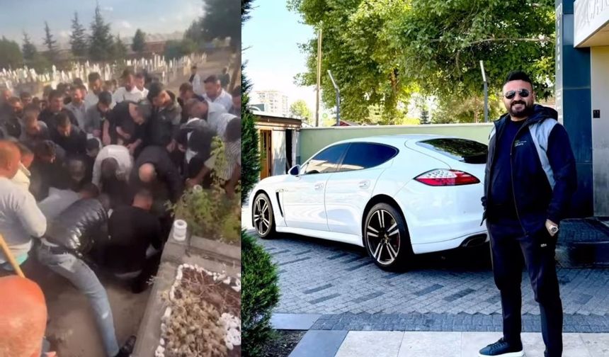 Porsche’sinde öldürülen Kayserili iş insanı toprağa verildi!