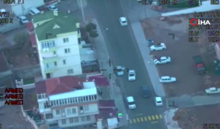 Nevşehir’de Helikopter destekli operasyon Amerikan filmlerini aratmadı! 25 kişi tutuklandı