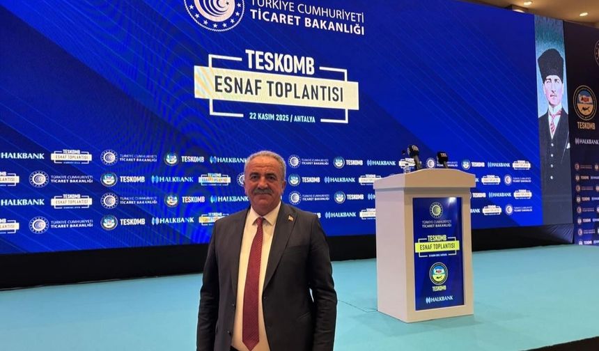 Kayseri Felahiye Başkanı Güleser, Antalya’daki TESKOMB toplantısına katıldı