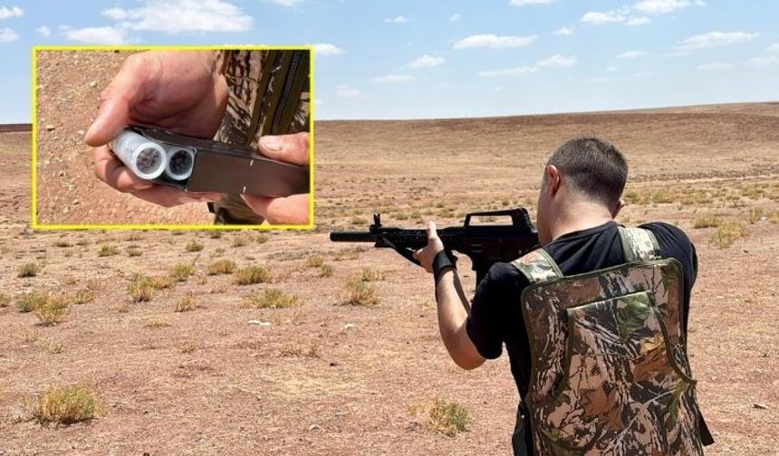 Kırşehir’de Fişeklerin içine tohum doldurdular!