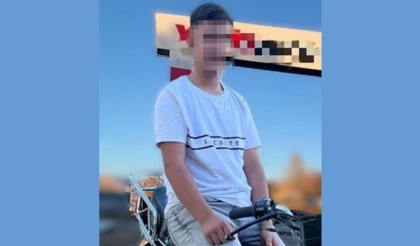 Otomobille çarpışan 14 yaşındaki motosiklet sürücüsü hayatını kaybetti!