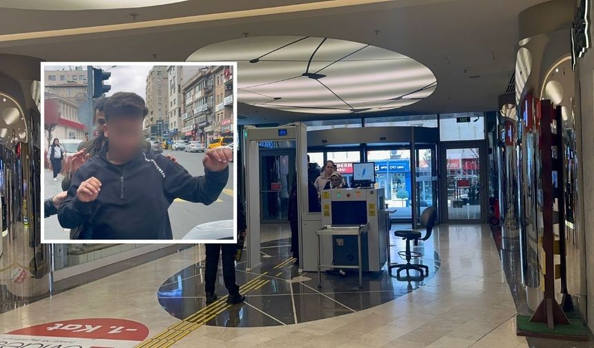 AVM'de silahlı değişim krizi! Bu Şarjörü üzerine boşaltırım!