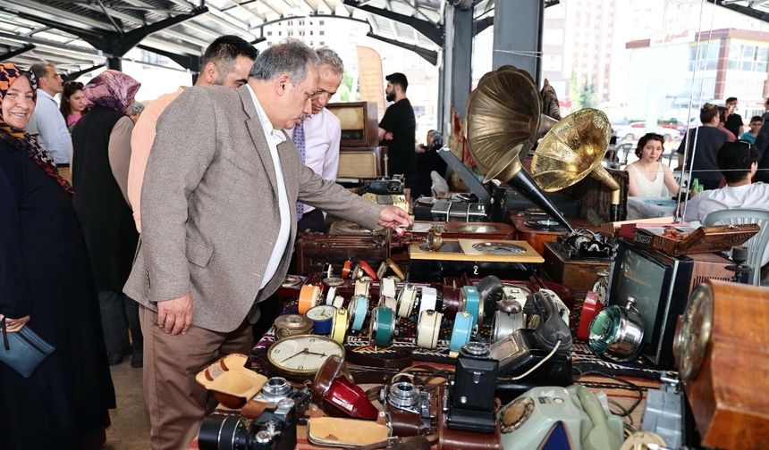 Talas Antika Pazarı bu tarihte geçmişe köprü olacak