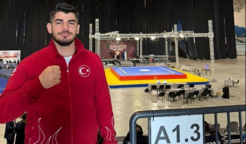 Kayserili sporcu Fuat Kılıçaslan Wushu balkan şampiyonu oldu