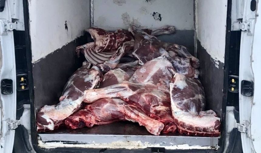 6,1 ton kaçak ve bozulmuş hayvansal ürün ele geçirildi