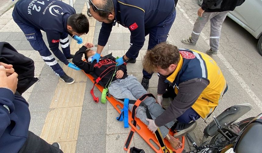 Aksaray’da liseli öğrencilerin motor gezintisi hastanede son buldu: 3 yaralı