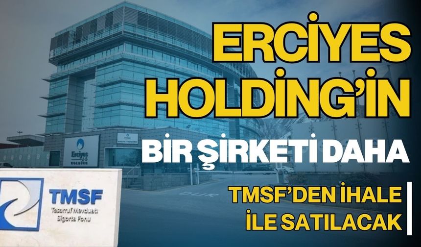 Erciyes Holding’in bir şirketi daha TMSF’den ihale ile satılacak