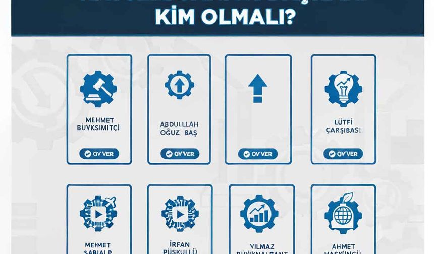 KAYSERİ SANAYİ ODASINDA SEÇİM RÜZGARI: İŞ DÜNYASININ NABZI BU ANKETTE ATTI!