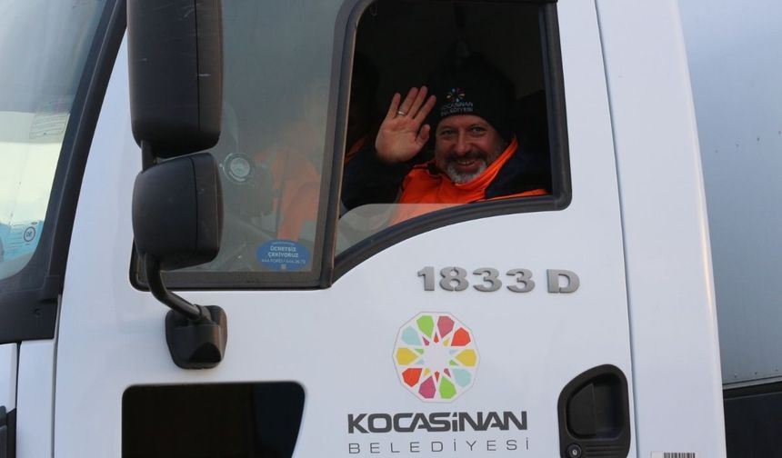 Kocasinan kar yağışına hazır! 5 bin 500 ton tuz depoda