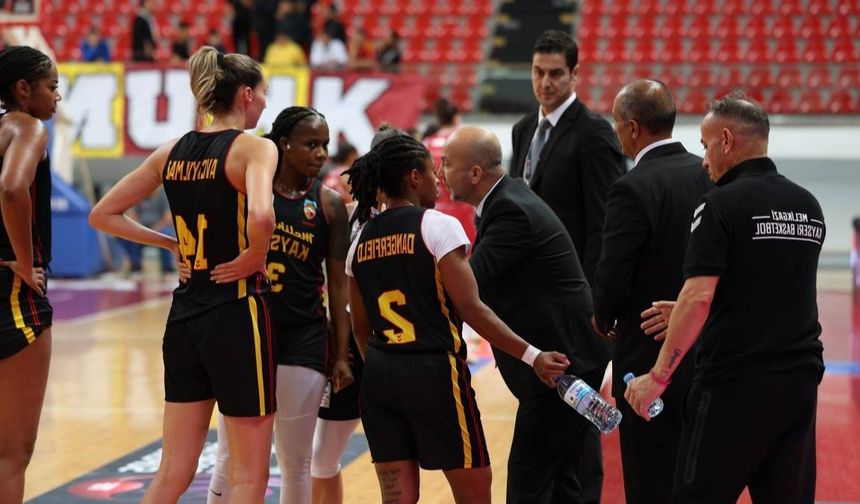 Melikgazi Kayseri Basketbol’da kötü gidiş sürüyor! 7’inci kez oldu