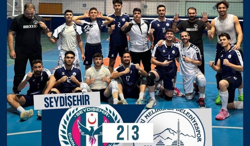 Melikgazi Belediyespor’dan 8’de 8: Liderlik serisi sürüyor