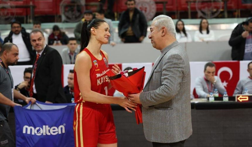 Melikgazi Kayseri Basketbol Alice Kunek ile yollarını ayırdı