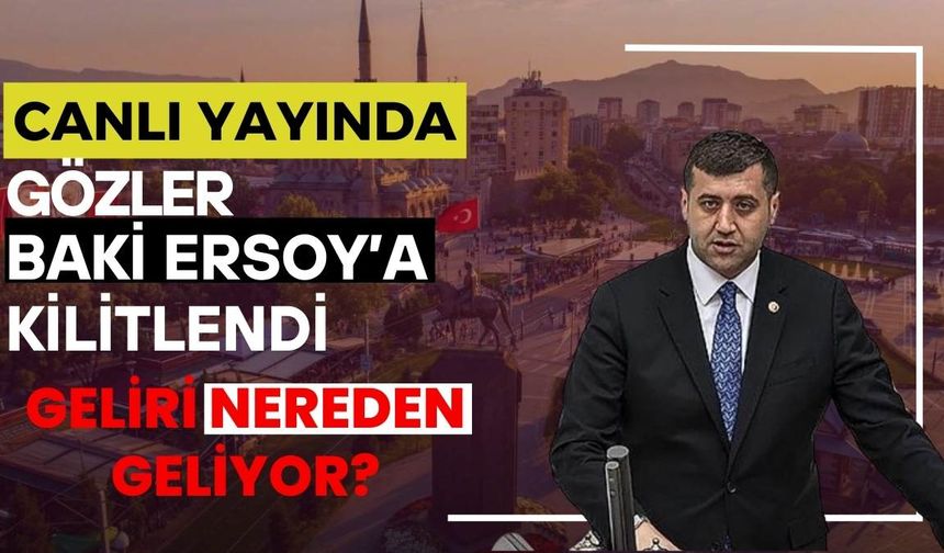 Baki Ersoy'un geliri nereden geliyor? Tek tek yanıtladı!