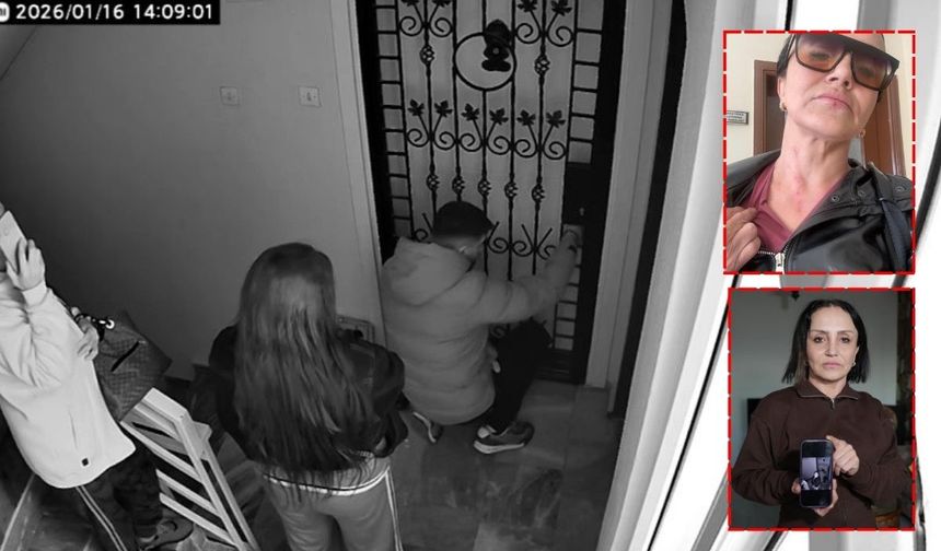 Boşanma sürecindeki kadının evine çilingirle girildi