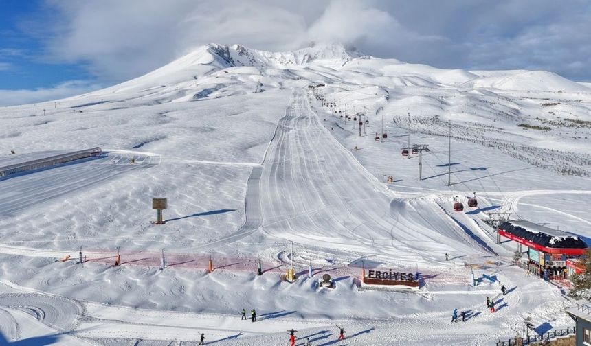Erciyes Dağı'ndan kartpostallık fotoğraflar