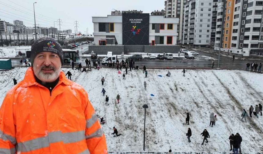 Kocasinan Belediyesi’nde kar mesaisi devam ediyor!