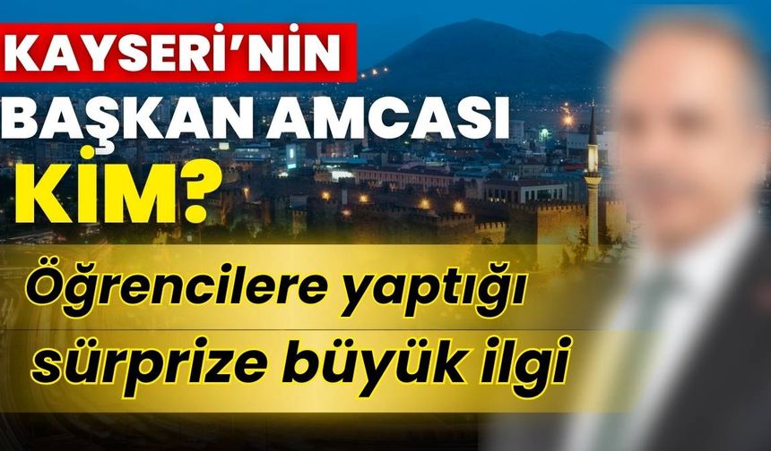 Talas Belediyesi’nin Başkan Amcası’ndan öğrencilere tiyatro sürprizi