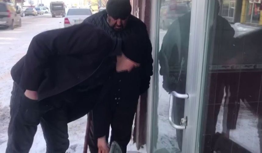 Kapıyı anahtar değil ısıtıcı açtı!