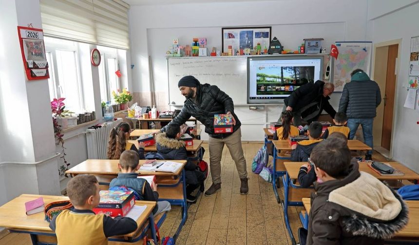 Talas Belediyesi Kırsalda yaşayan 813 çocuğun hayatına dokundu