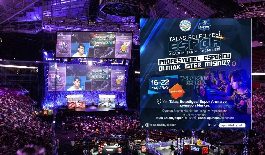 Talas Belediyesi E Sporcu alımına başladı! Nasıl başvurulur?