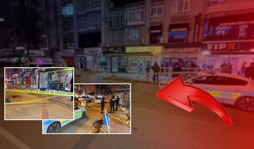 Durakta otobüs bekliyordu: 25 yaşındaki genç tabancayla vurularak ağır yaralandı!
